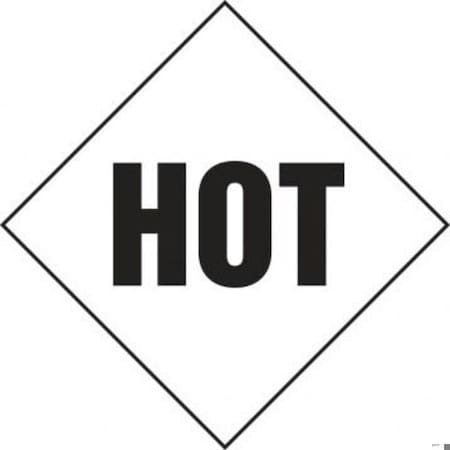 Accuform DOT PLACARD FOR MIXED LOADS HOT 10 MPL905RM50 MPL905RM50
